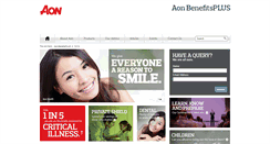 Desktop Screenshot of aonbenefitsplus.com